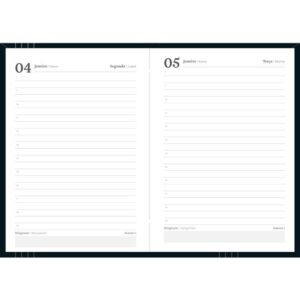 Agenda 2027 Positano Preta 160F.105X148MM - Imagem 4