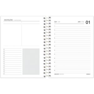 Agenda 2027 Cliff Esp.preta 160F.117X164MM - Imagem 3