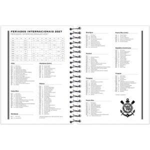 Agenda 2027 Corinthians ESP.176F.117X164MM - Imagem 9