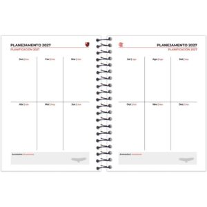 Agenda 2027 Flamengo 176F. 117X164MM - Imagem 12