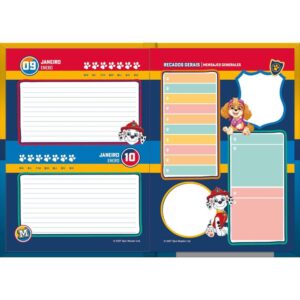 Agenda Permanente Patrulha Canina 96F. 105X148MM - Imagem 10
