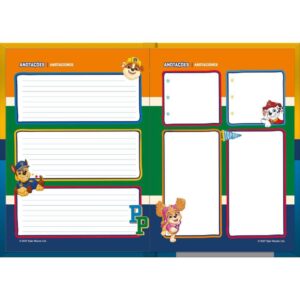 Agenda Permanente Patrulha Canina 96F. 105X148MM - Imagem 11