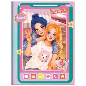 Caderno Brochurao Capa Dura Besties 80FLS.