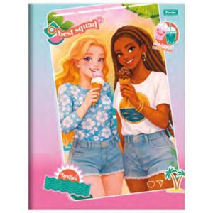 Caderno Brochurao Capa Dura Besties 80FLS. - Imagem 4