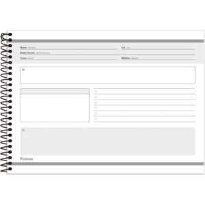 Caderno Desenho Univ Capa Dura Dinoverse 80FLS. - Imagem 5