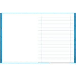Caderno Brochura 1/4 Capa Dura Dinoverse 80FLS. - Imagem 9