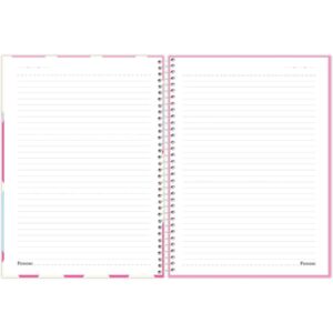 Caderno 15X1 Capa Dura Mid Feminino 240FLS. - Imagem 11