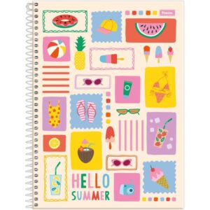 Caderno 15X1 Capa Dura Mid Feminino 240FLS. - Imagem 6