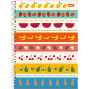 Caderno 15X1 Capa Dura Mid Feminino 240FLS. - Imagem 7