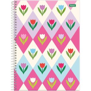 Caderno 20X1 Capa Dura Mid Feminino 320FLS. - Imagem 2