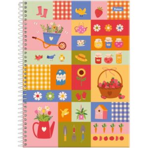 Caderno 20X1 Capa Dura Mid Feminino 320FLS. - Imagem 5