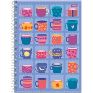Caderno 20X1 Capa Dura Mid Feminino 320FLS. - Imagem 6
