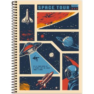 Caderno 20X1 Capa Dura Mid Masculino 320FLS. - Imagem 6
