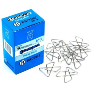 Clipe Galvanizado Aco Trancado 2 50 Unidades - Imagem 1