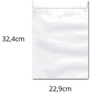 Envelope Saco Branco 229X324 90GRS. Of 32 - Imagem 1