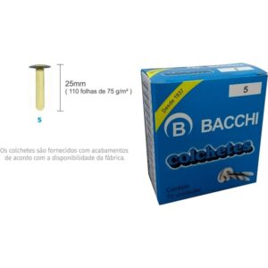 Colchete Latonados N.05 Cx.c/ 72UNID. - Imagem 1
