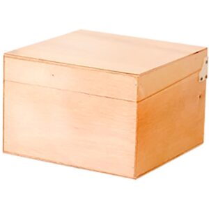 Fichario de Mesa Madeira Pinho 3X5 - Imagem 1