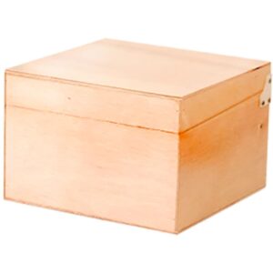 Fichario de Mesa Madeira Pinho 5X8 - Imagem 1