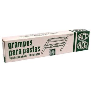 Grampo Trilho Metal Romeu/Julieta 80MM C/50J - Imagem 1