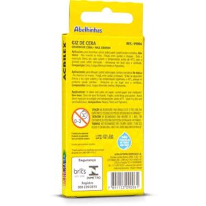 Giz de Cera Fino 06 Cores 24G - Imagem 2