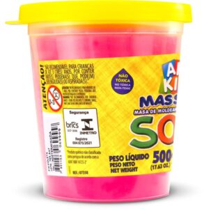 Massa para Modelar Soft 500G.MARAVILHA Bs.amido - Imagem 2