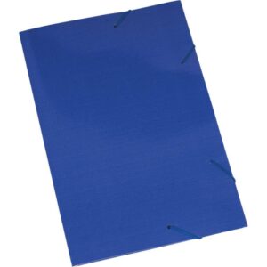 Pasta Aba Elastica Papel Oficio Azul - Imagem 1