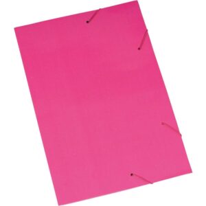Pasta Aba Elastica Papel Oficio Rosa - Imagem 1