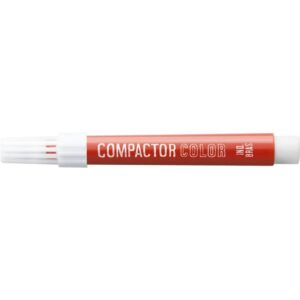 Caneta Hidrografica Jumbo Compactor Color Avulso Verm. - Imagem 3