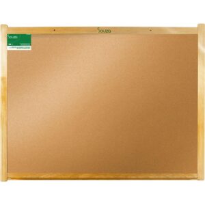 Quadro Aviso Moldura Madeira Cortica Aparente 120X090CM - Imagem 1