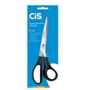 Tesoura Cis Ts-54 Office 21CM Preto - Imagem 1