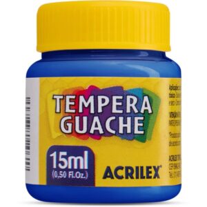 Tinta Guache 015ML Azul Turquesa - Imagem 1