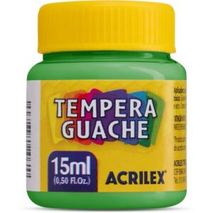 Tinta Guache 015ML Verde Folha - Imagem 1