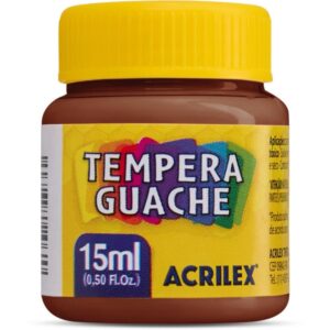 Tinta Guache 015ML Marrom - Imagem 1
