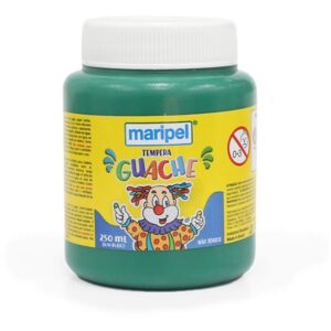 Tinta Guache 250ML Verde Escuro - Imagem 1