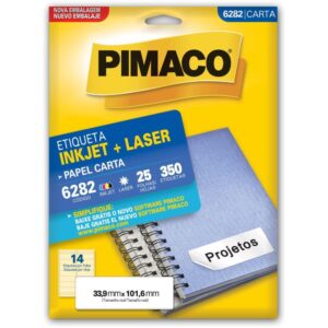 Etiqueta Carta 6282 25 Fls 33,9 X 101,6 Mm - Imagem 1