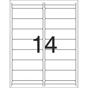 Etiqueta Carta 6282 25 Fls 33,9 X 101,6 Mm - Imagem 2