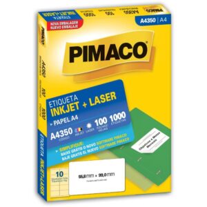 Etiqueta A4 A4350 100 Fls 55,8 X 99,0 Mm - Imagem 1