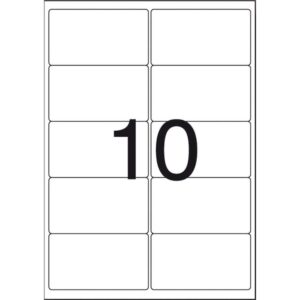 Etiqueta A4 A4350 100 Fls 55,8 X 99,0 Mm - Imagem 2