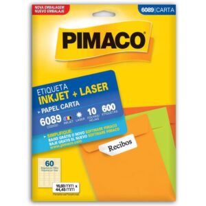 Etiqueta Carta 6089 10 Fls 16,93 X 44,45 Mm - Imagem 1