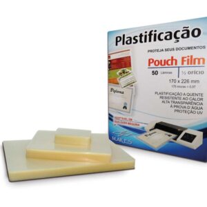 Plastico para Plastificacao Pouch Film 1/2 OF.170X226 0,07 - Imagem 2