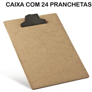 Prancheta Duratex Oficio Mdf C/Prendedor Plast. - Imagem 1
