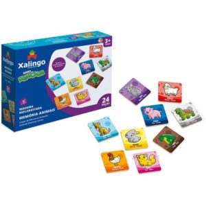 Jogo da Memoria Animais 24PCS. - Imagem 1