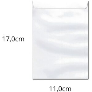 Envelope Saco Branco 110X170 90GRS. Of 17 - Imagem 1