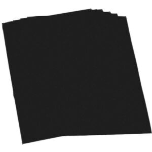 Contra Capa Encadernacao A4 Preto Fosco (0,30) - Imagem 1