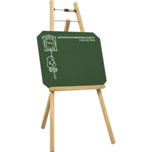 Lousa Infantil Quadro C/Alfab./Relogio/Cont. - Imagem 1