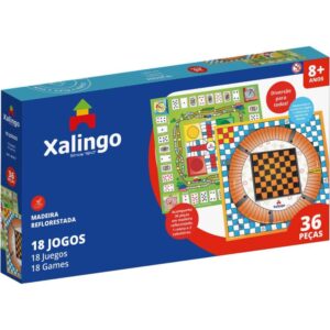 Jogo de Tabuleiro 18 Jogos - Imagem 5