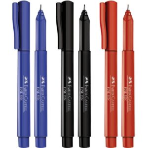 Caneta com Ponta Porosa Fine Pen 0,4MM Ultra Fina Azul - Imagem 2