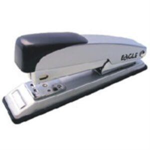 Grampeador Metal Eagle 204 P/20F.26/6 Pr/Cinza - Imagem 1
