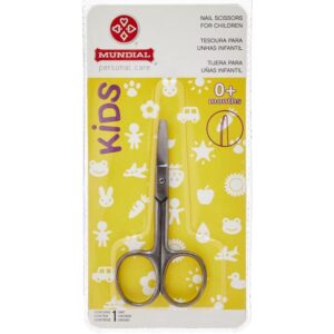 Tesoura Higiene Pessoal Flex Baby Pequena P/Unha 9CM - Imagem 1
