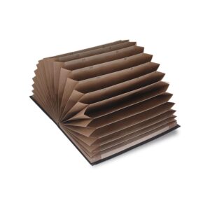 Pasta Sanfonada Papel Oficio 31 Div Kraft Classic - Imagem 2